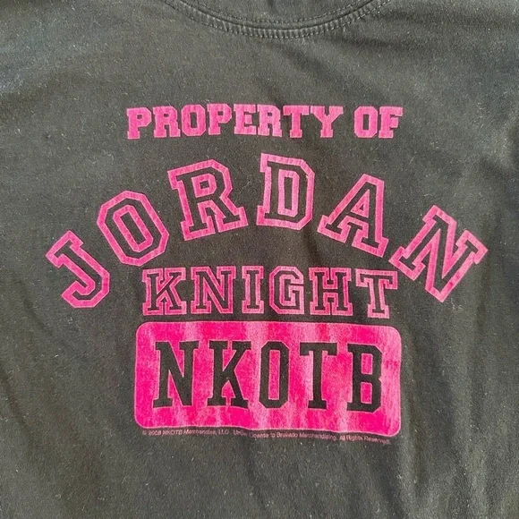 ✨HOST PICK✨ NKOTB T-Shirt Jordan Knight Size S - Picture 2 of 4
